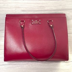 Burgundy Kate Spade Purse
